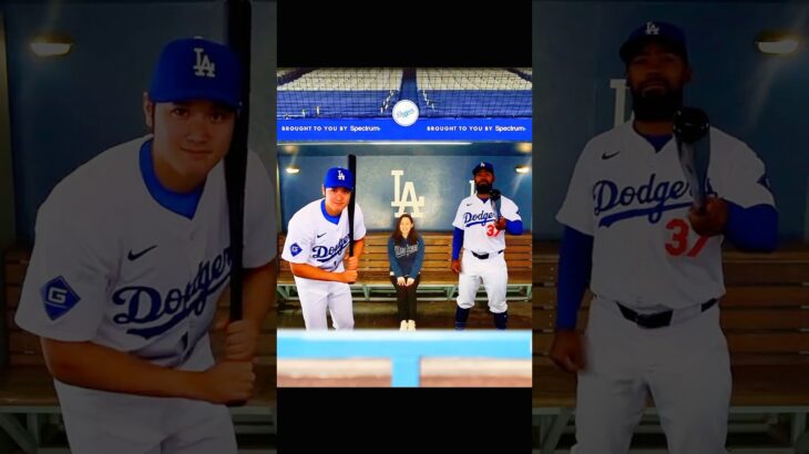 Teoscar Hernández, Shohei Ohtani, and Mamiko Tanaka 📸 #teoscarhernandez  #shoheiohtani #dodgers #la