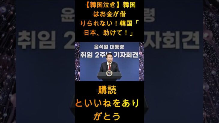 【韓国が泣く】韓国はお金を借りられない！韓国「日本助けて！」韓国の地獄の末路ｗ【ゆっくり解説】…1