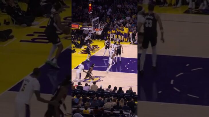 12.8.24 Shohei Ohtani Cheering For Rui At Lakers Vs Blazers #nba #nbahighlights #shorts #mlb #espn