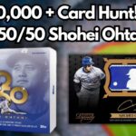 $2,000,000+ Card Hunt! 2024 Topps Shohei Ohtani Baseball Box! 1 Parallel or Shortprint Per Box!