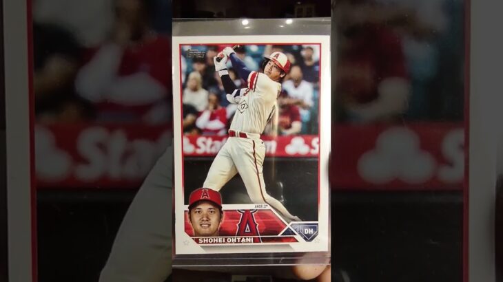 2023 SHOHEI OHTANI TOPPS BASEBALL CARD,SICK 🔥💯👍