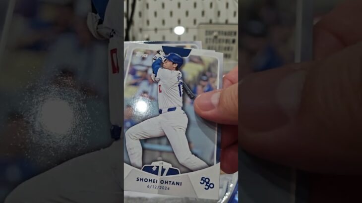 2024 Shohei Ohtani 50/50 baseball card 拆封