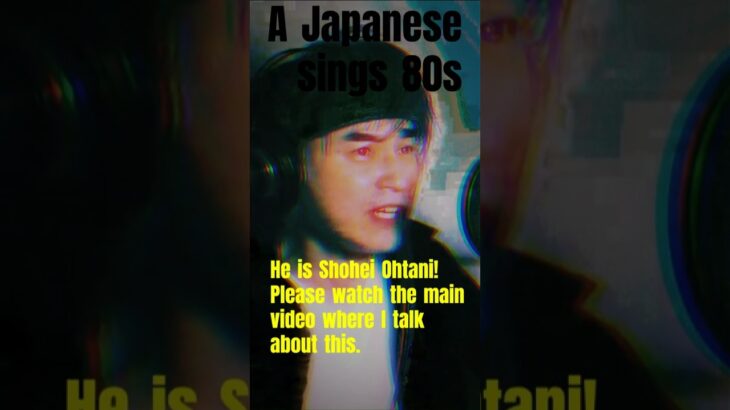 80s Cover Toto – Africa Shohei Ohtani is just like a protagonist!