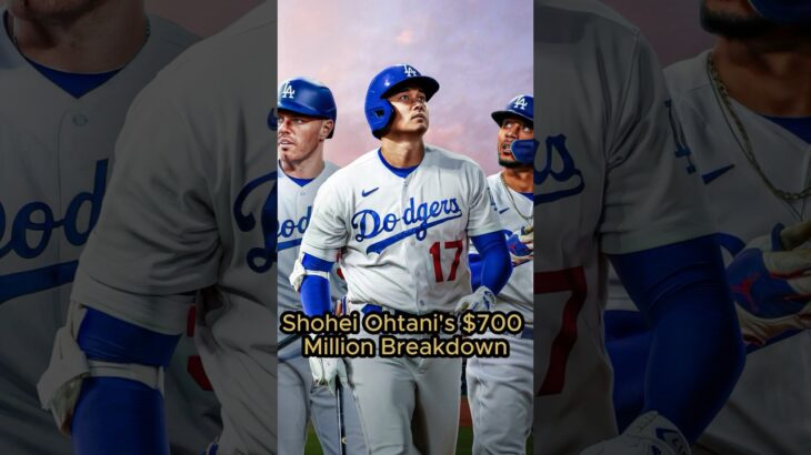 Breakdown of Shohei Ohtani’s $700 Million Contract With Dodgers💵#shorts