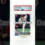 Card of the Day: 2018 Bowman Shohei Ohtani Rookie PSA 9 #baseball #ohtani #mlb #mvp #dodgers #cards