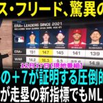 大谷翔平に次ぐ驚異のERA！マックス・フリードはドジャースの“最後のピース”になるのか？大谷翔平が「＋７」で今季の“最も価値ある盗塁選手”に…ＭＬＢが走塁の新指標発表【海外の反応】【日本語翻訳】