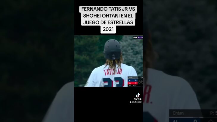 Fernando Tatis jr vs Shohei Ohtani 2021/ juego de estrellas. Parte final