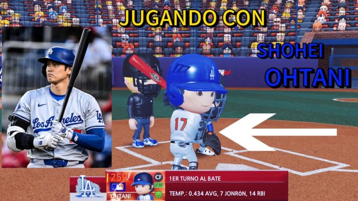 JUGANDO COMO PICHER Y BATEADOR CON SHOHEI OHTANI EN BASEBALL 9 ⚾️