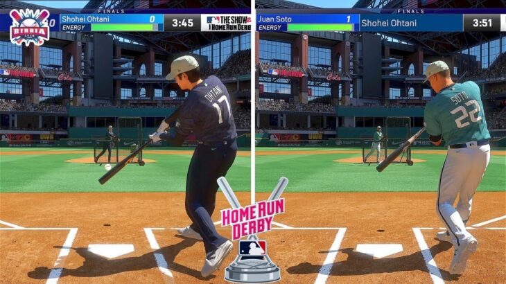 Juan soto vs shohei Ohtani | Home run derby | 765M vs 700M MLB the show 24 ps5