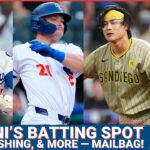 Los Angeles Dodgers Mailbag! Ohtani Lineup Spot When Pitching, Rushing’s Future, Kim’s Fit, & More!