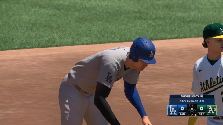 SHOHEI OHTANI’s 42nd SB. MLB The Show 24