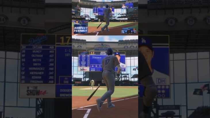 SHOHEI OHTANI’s 448 ft multi home run. MLB The Show 24