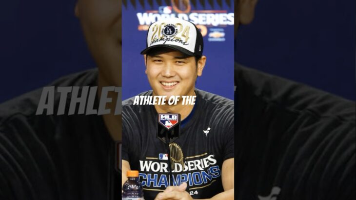 Shohei Ohtani: 2024 Male Athlete of the Year