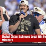 Shohei Ohtani Achieves Legal Win Over Agent Ippei Mizuhara