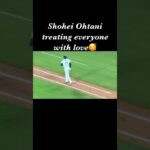 Superstar Shohei Ohtani is SUPER HUMBLE showing everyone love and respect 💙💙💙🫡🫡🫡