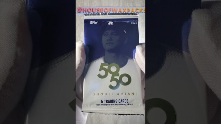 Unopened 2024 Topps Shohei Ohtani 50/50 #short #shortvideo #shortfeed #reels #mlb #topps #ohtani