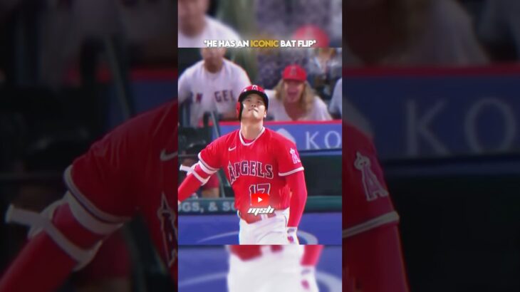 When Shohei Ohtani has this ICONIC bat flip 😳 #mlb #shorts #edit #blowup #shoheiohtani