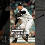 日本人メジャーリーガー通算勝利数ランキングtop16#mlb #大谷翔平 #野茂英雄 #ダルビッシュ有 #田中将大 #前田健太 #黒田博樹 #岩隈久志 #松坂大輔 #野球 #ランキング