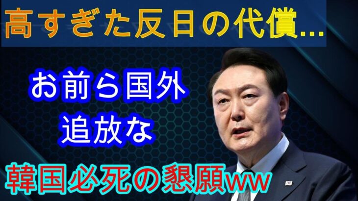 【ゆっくり解説】韓国がついに日本を侮辱したことを後悔！？国外追放すべきだ！！！韓国が必死に懇願ｗ..