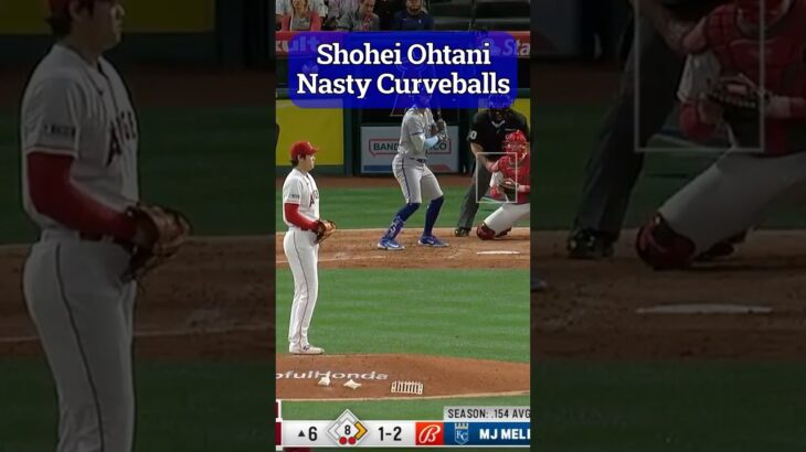 Shohei Ohtani Nasty Curveballs #mlb #shoheiohtani #ohtani #大谷翔平 #curveball #angels