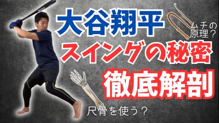 大谷翔平の体の使い方を徹底的に解説します