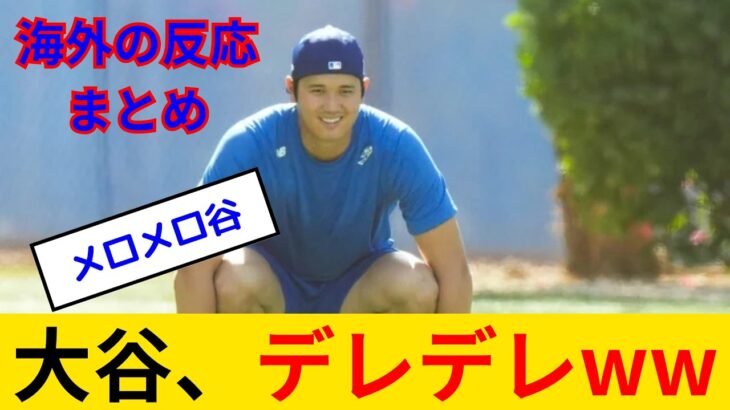 【海外の反応】7億ドルの大谷翔平がまさかの執事に！？ かわいすぎる〇〇に大谷もメロメロ