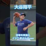 【MLB】球場を間違えた大谷翔平、チームメイトからイジり倒されグローブを投げつけるwww #shoheiohtani #mlb #mvp #dodgers #wbc #真美子 #デコピン