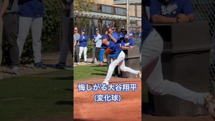 #shorts #大谷翔平 #プルペン #プルペン投球 #ドジャース #shoheiohtani