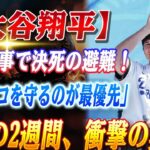 🔴🔴【大谷翔平】緊迫の夜！大谷翔平、ロサンゼルス山火事で決死の避難！「妻とデコを守るのが最優先」— 炎に包まれた自宅、壮絶な２週間の避難生活とは？