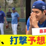 大谷翔平の打撃、予想以上の仕上がり！ドジャース打撃コーチが太鼓判「順調、それ以上のペース」