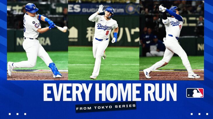 Every HOME RUN from the TOKYO SERIES 💪 | 大谷翔平 1号放つ