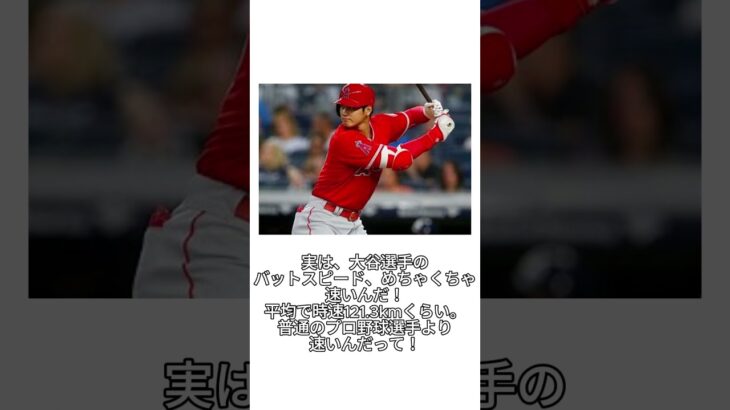 #雑学 #おおたにしょうへい #大谷翔平 #野球#野球大好き