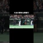 大谷翔平の豪快な素振り