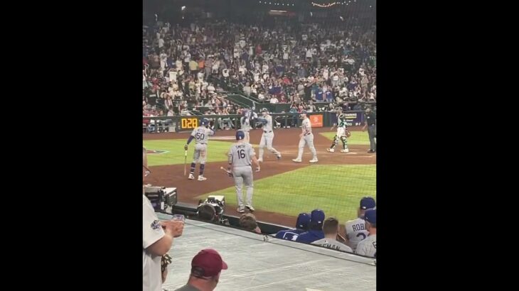 大谷翔平、12号3ランホームランに敵地は大歓声！👏　現地映像　ダイヤモンドバックス戦5月10日