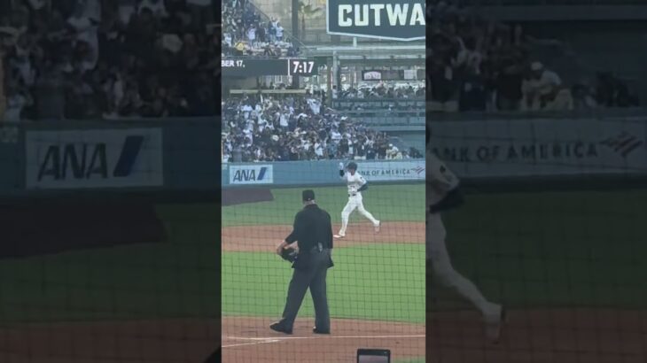 大谷翔平の13号先頭打者ホームランに現地ファンは大喜び！👍　アスレティックス戦