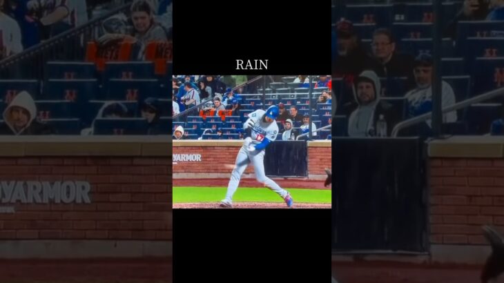 【RAIN】虹をかけるホームランを #shorts #大谷翔平 #野球 #love