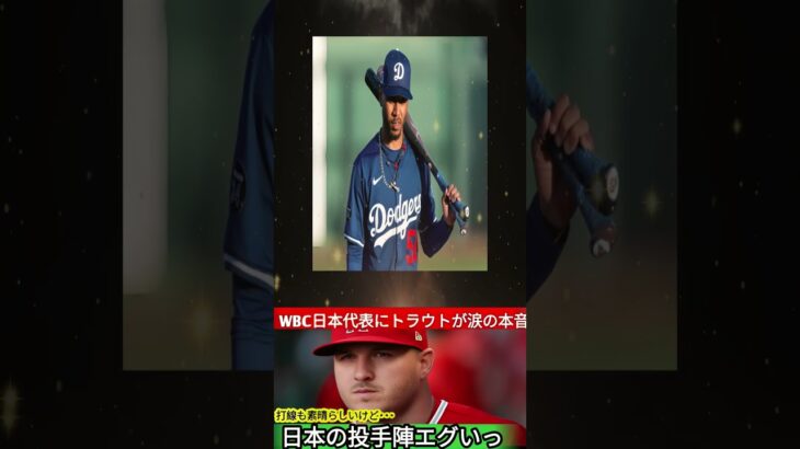【衝撃本音】トラウト「翔平から聞いてたけど…」WBC後に語った日本投手陣の印象とは？ 1