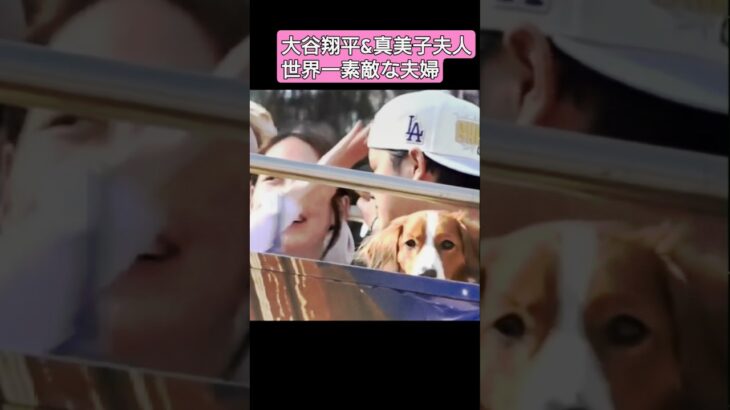 世界一素敵な夫婦#大谷翔平 #大谷真美子 #真美子夫人#田中真美子