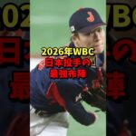 2026年WBC日本投手の最強布陣！ #野球 #プロ野球 #wbc