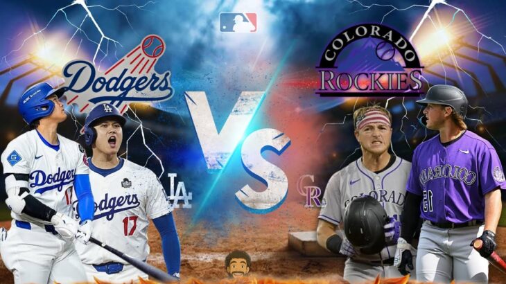 Los Angeles Dodgers 🆚 Rockies de Colorado 🔴 EN VIVO (24/6/25)  🔴⚾⚾