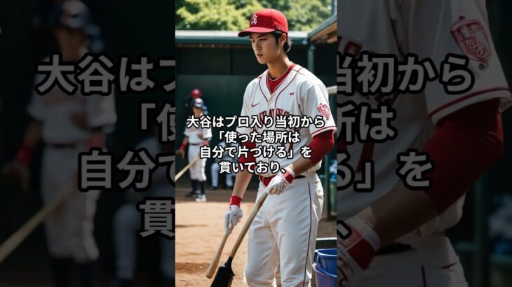 メジャーでも非常識！大谷翔平の“掃除習慣”に称賛の嵐#大谷翔平#ShoheiOhtani#大谷翔平伝説#スポーツ雑学#野球雑学#MLB#メジャーリーグ#二刀流#知らなかった事実#まさかの雑学