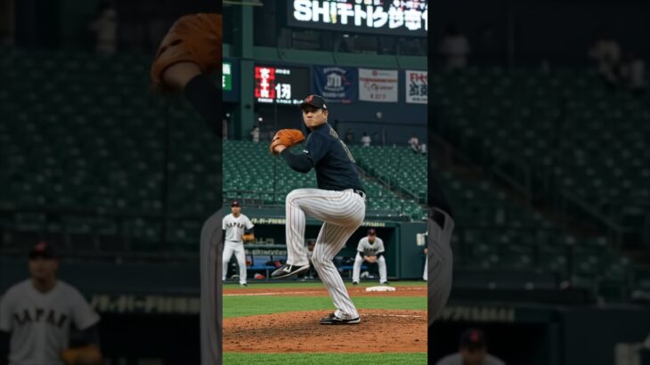2026wbc日本代表っぽいクロスファイヤー凄い人#おもしろ#面白いAI#WBC
