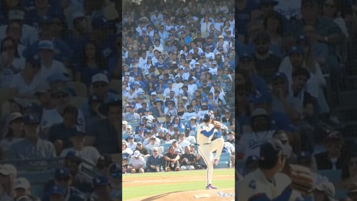 大谷翔平誰もバットに当てさせない投球⚾️
