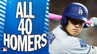 ALL 40 HOMERS from Shohei Ohtani so far this season! | 大谷翔平 ハイライト