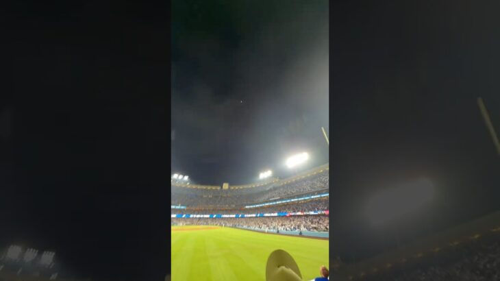大谷翔平の53号ホームランを外野席からご覧下さい！😚　現地映像　ジャイアンツ戦9月21日