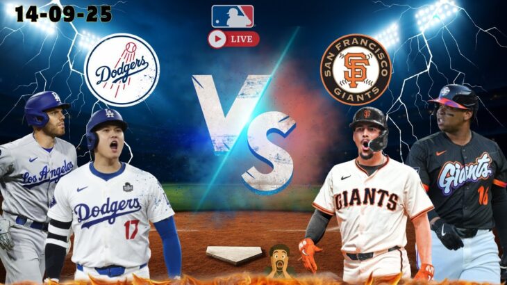 EN VIVO🔴Los Angeles Dodgers 🆚 San Francisco Giants – Juego #03 LIVE (14/9/25) 🔴⚾