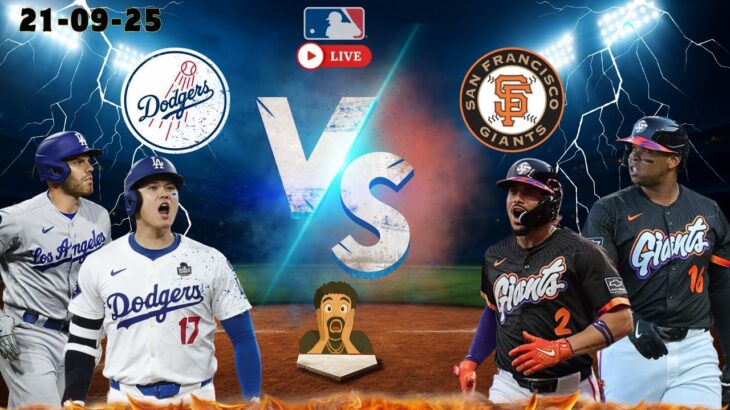 EN VIVO🔴Los Angeles Dodgers 🆚 San Francisco Giants – Juego #04 LIVE (21/9/25) 🔴⚾