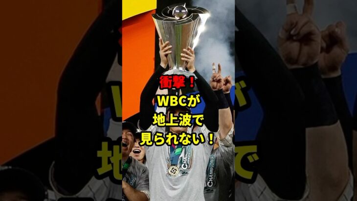 WBCが地上波で見られない理由#野球 #雑学 #ワールドベースボールクラシック