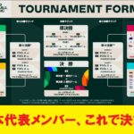 WBC日本代表メンバー、これで決まりっしょ