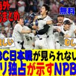 「【WBC独占配信】ネットフリックス vs 日本メディア…プロ野球ビジネスの転換点